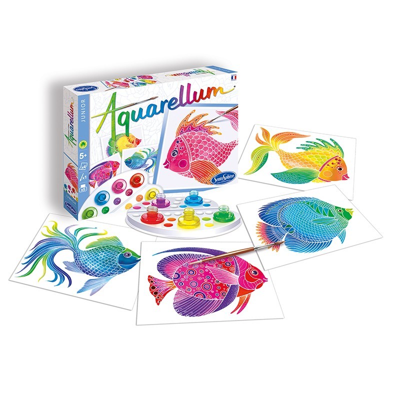 Junior Aquarellum - Poissons