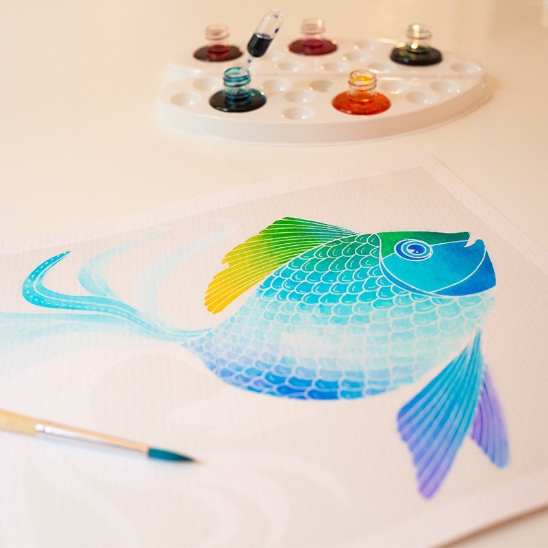Aquarellum Junior - Poissons