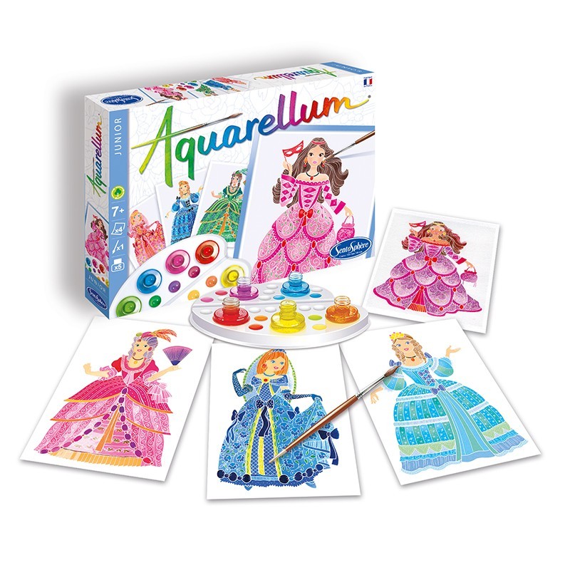 Junior Aquarellum - Princesses