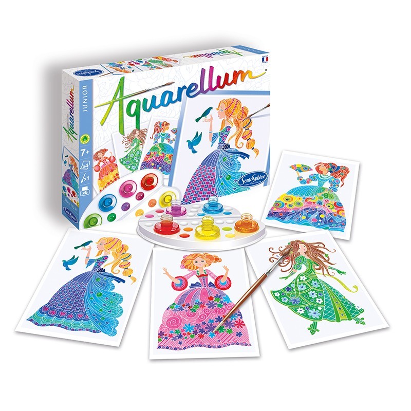 Aquarellum Junior - Princesses Fleurs