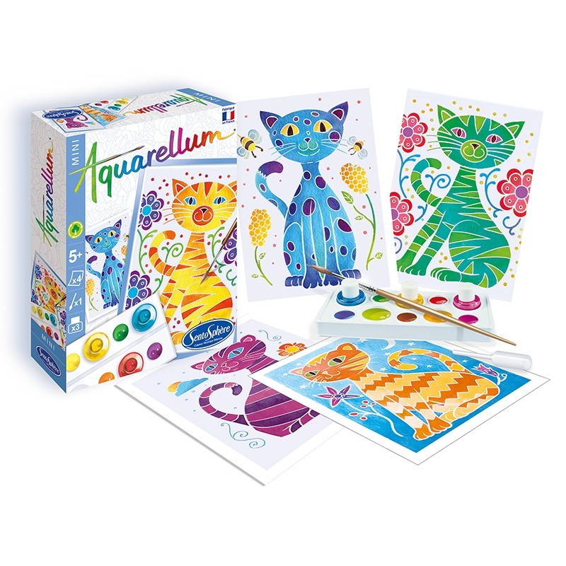 Aquarellum Mini - Chats