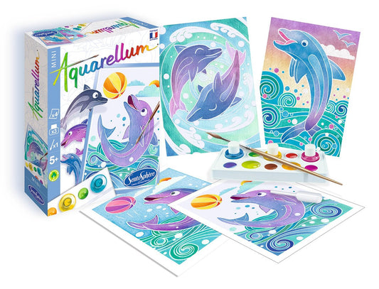 Aquarellum Mini - Dauphins