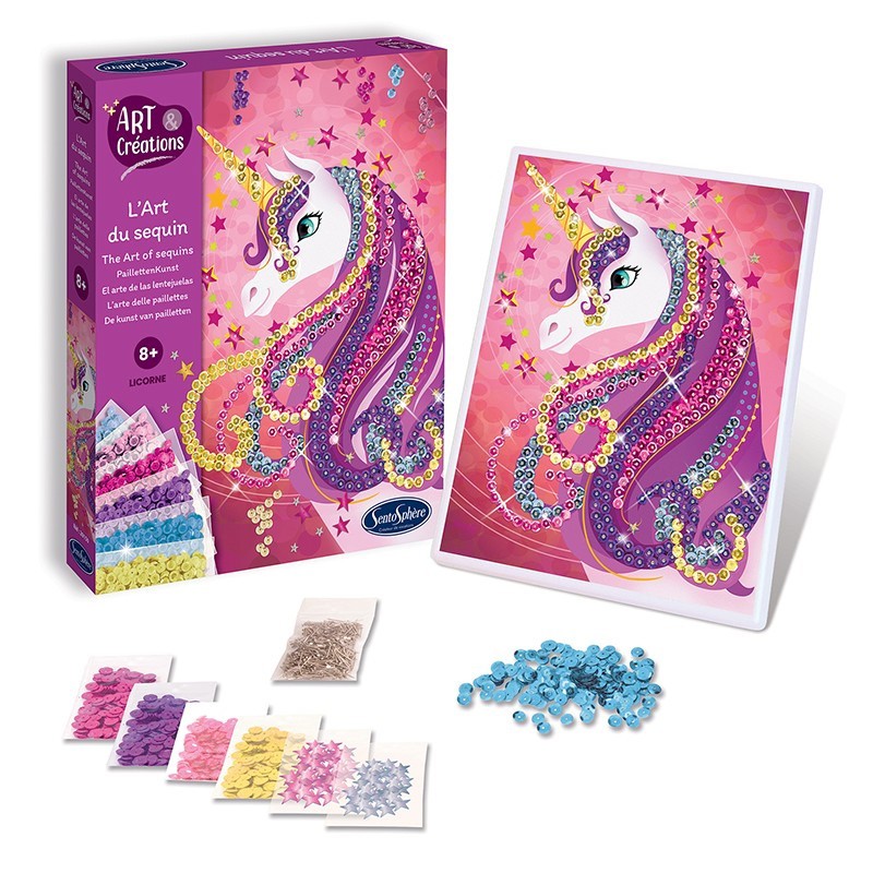 Art du Sequin - Licorne