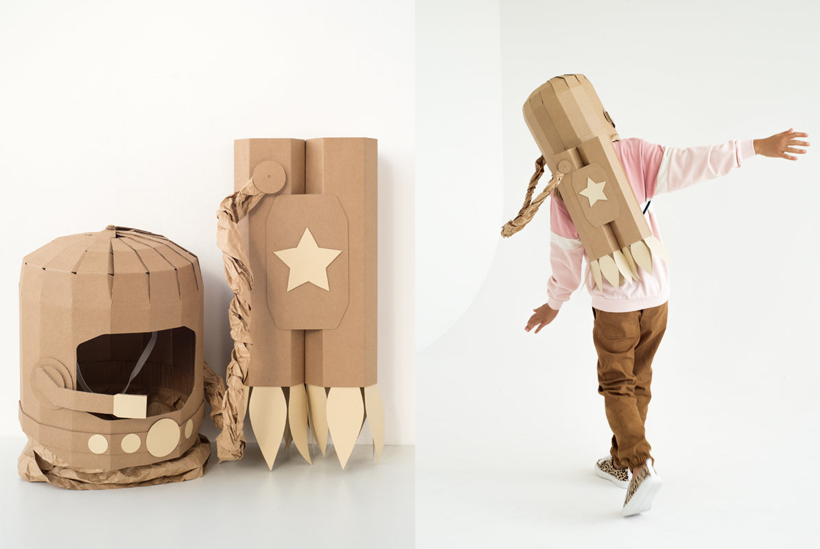 DIY costume astronaute