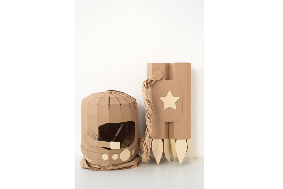 DIY costume astronaute