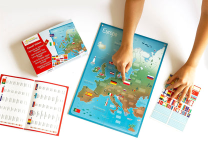 Boîte créative, Apprendre les drapeaux européens