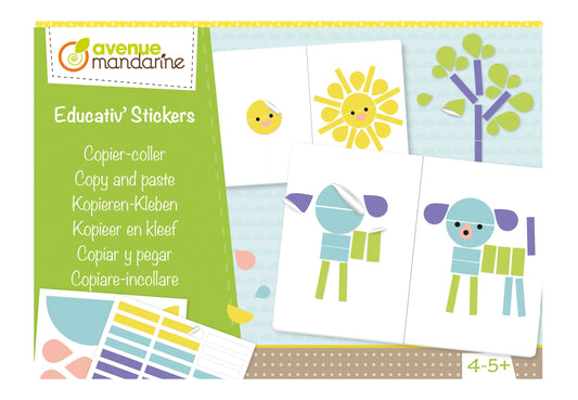 Boîte créative, Educativ' Stickers, Copiercoller