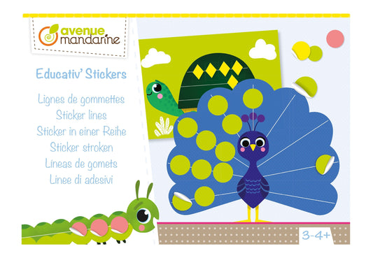 Boîte créative, Educativ' Stickers, Lignes de gommettes