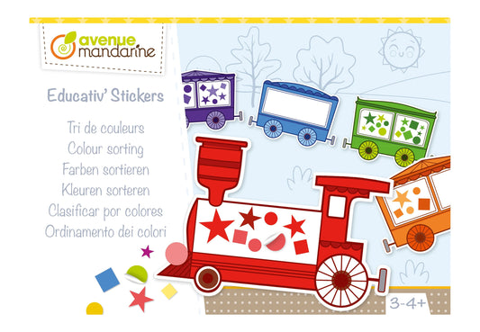 Boîte créative, Educativ' Stickers, Tri de couleurs