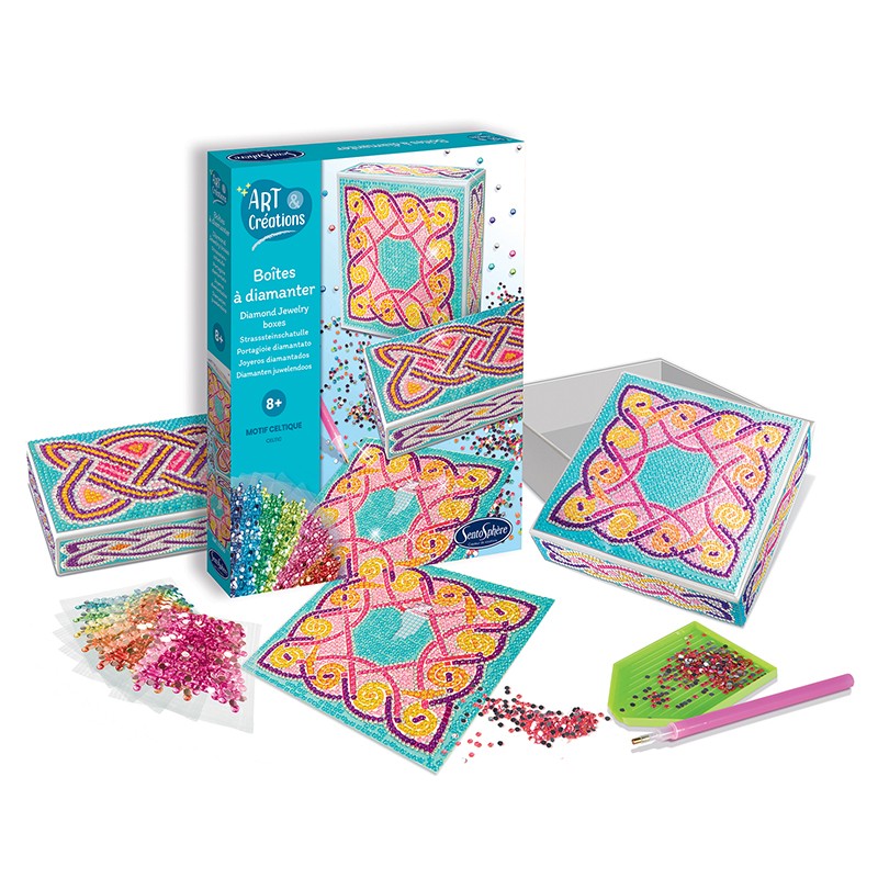 Boîtes à bijoux - Motifs Celtiques