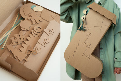 DIY bas de noël