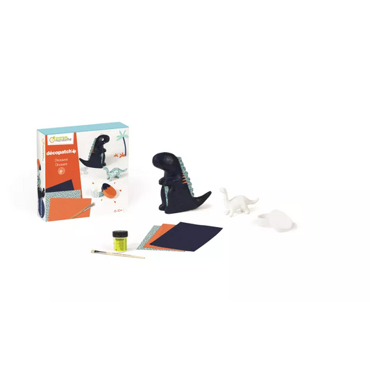Coffret créatif, Décopatch, Dinosaures