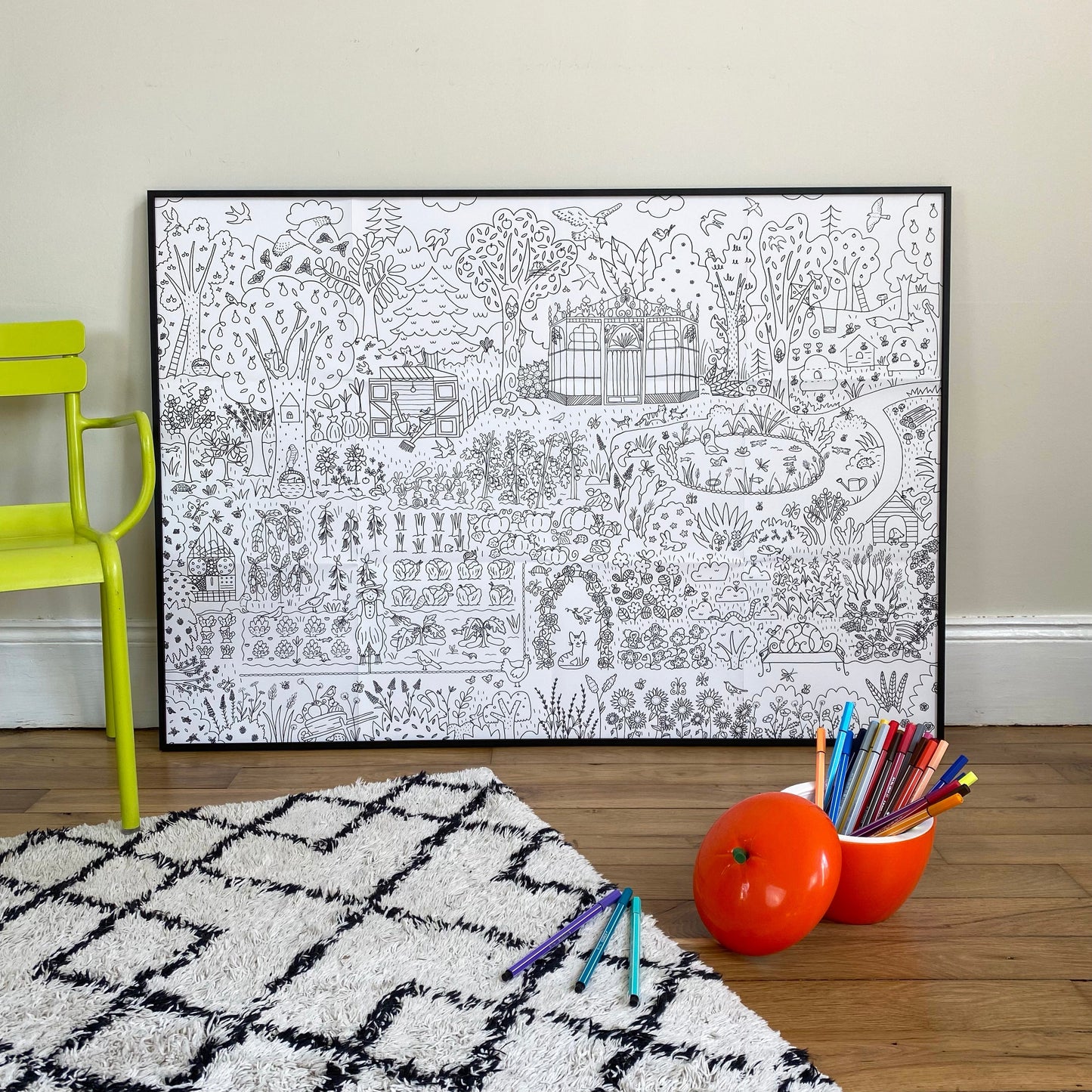 mon POSTER "le Jardin"