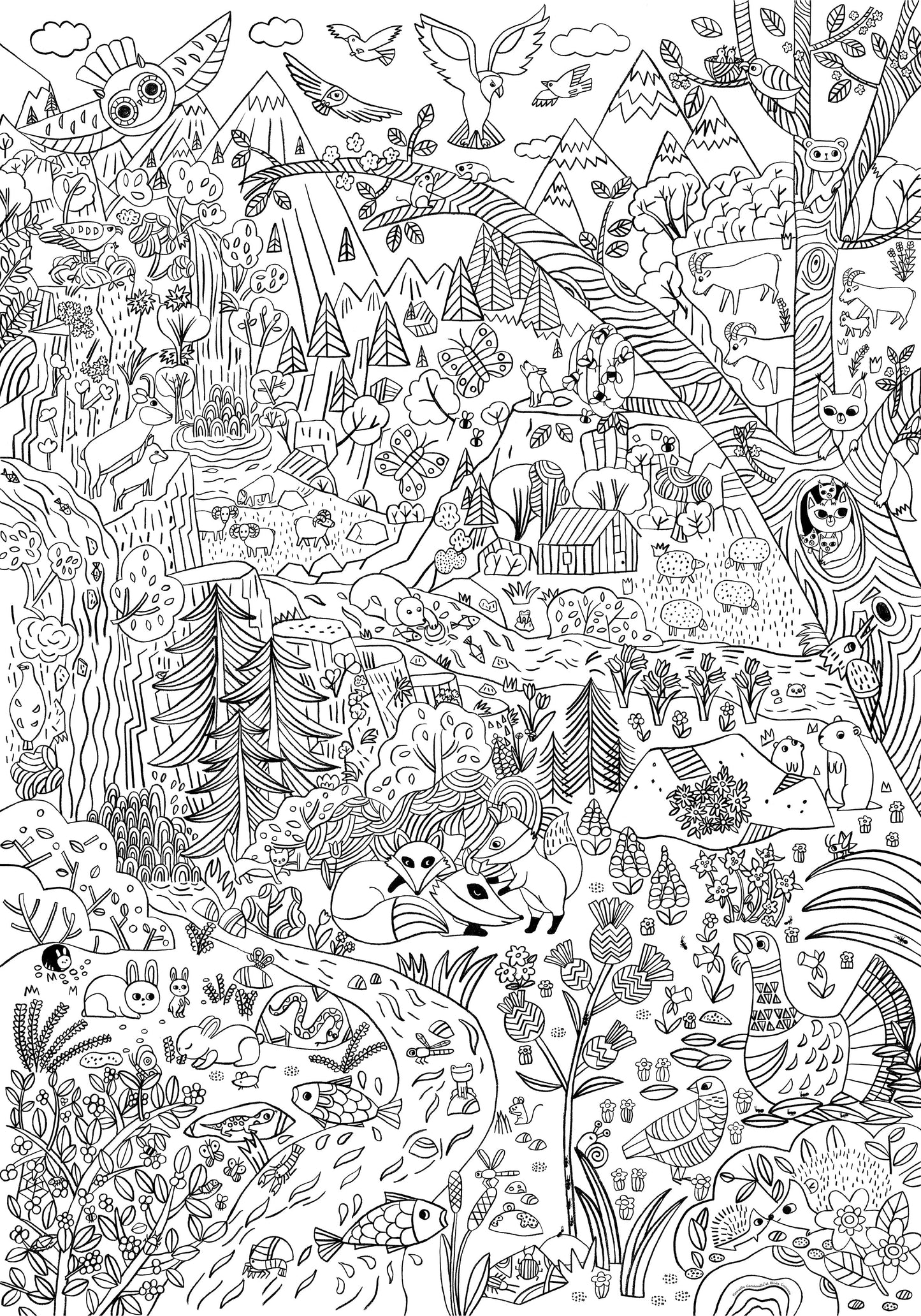 mon POSTER "la Montagne"