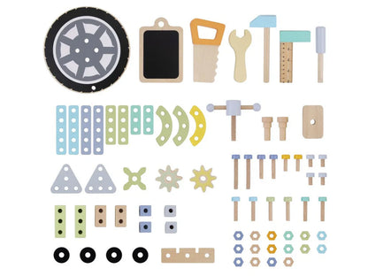 Ponk en bois avec compresseur