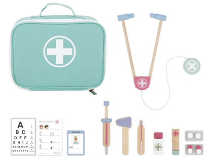 Mallette de médecin pour enfants dans un sac