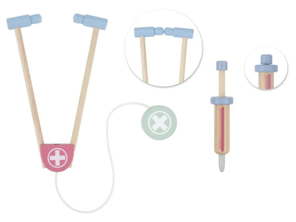 Mallette de médecin pour enfants dans un sac