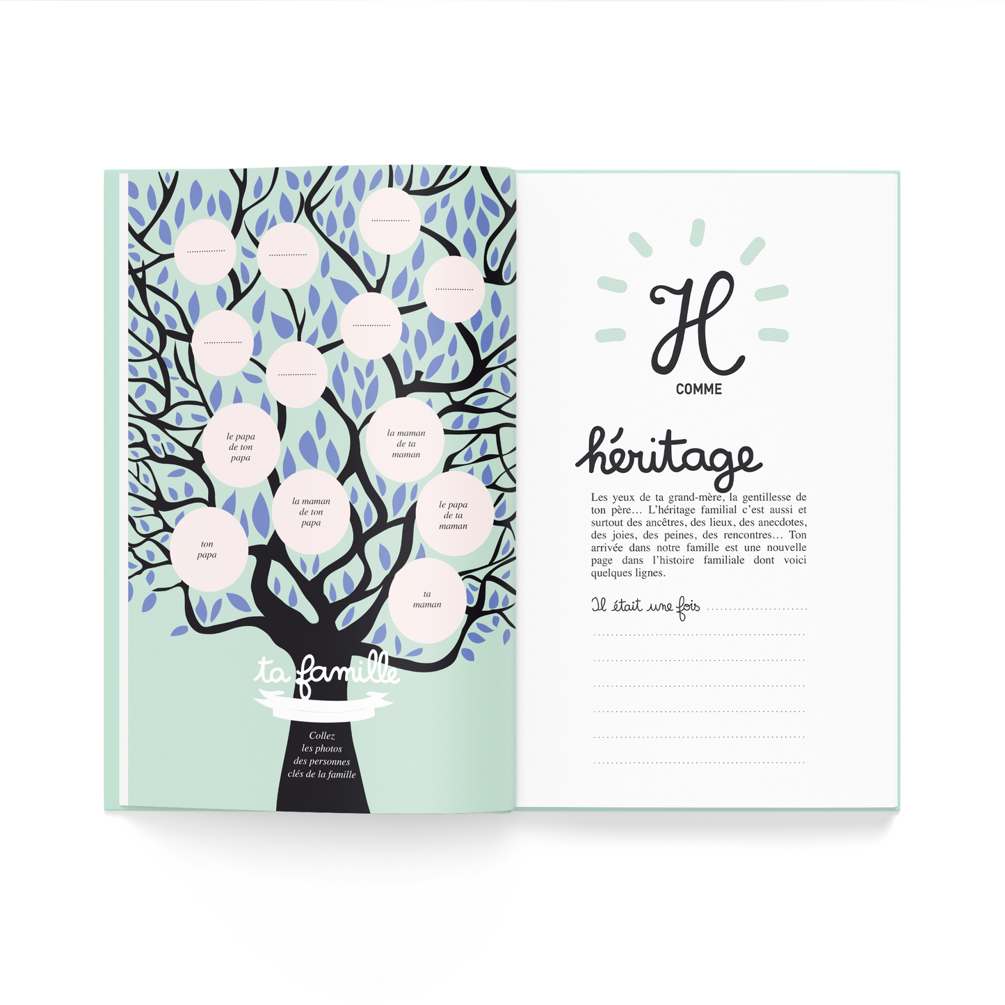 Ta 1ère année de A à Z - Cahier de naissance