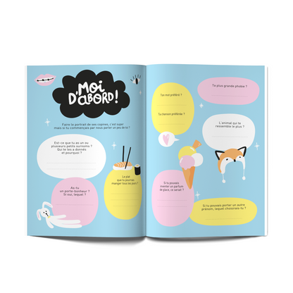 Gang de filles - Cahier d'amitié