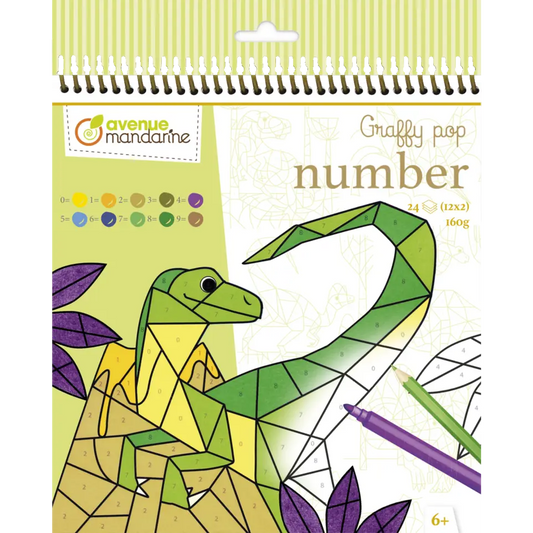 Graffy Pop Number, Dinosaures