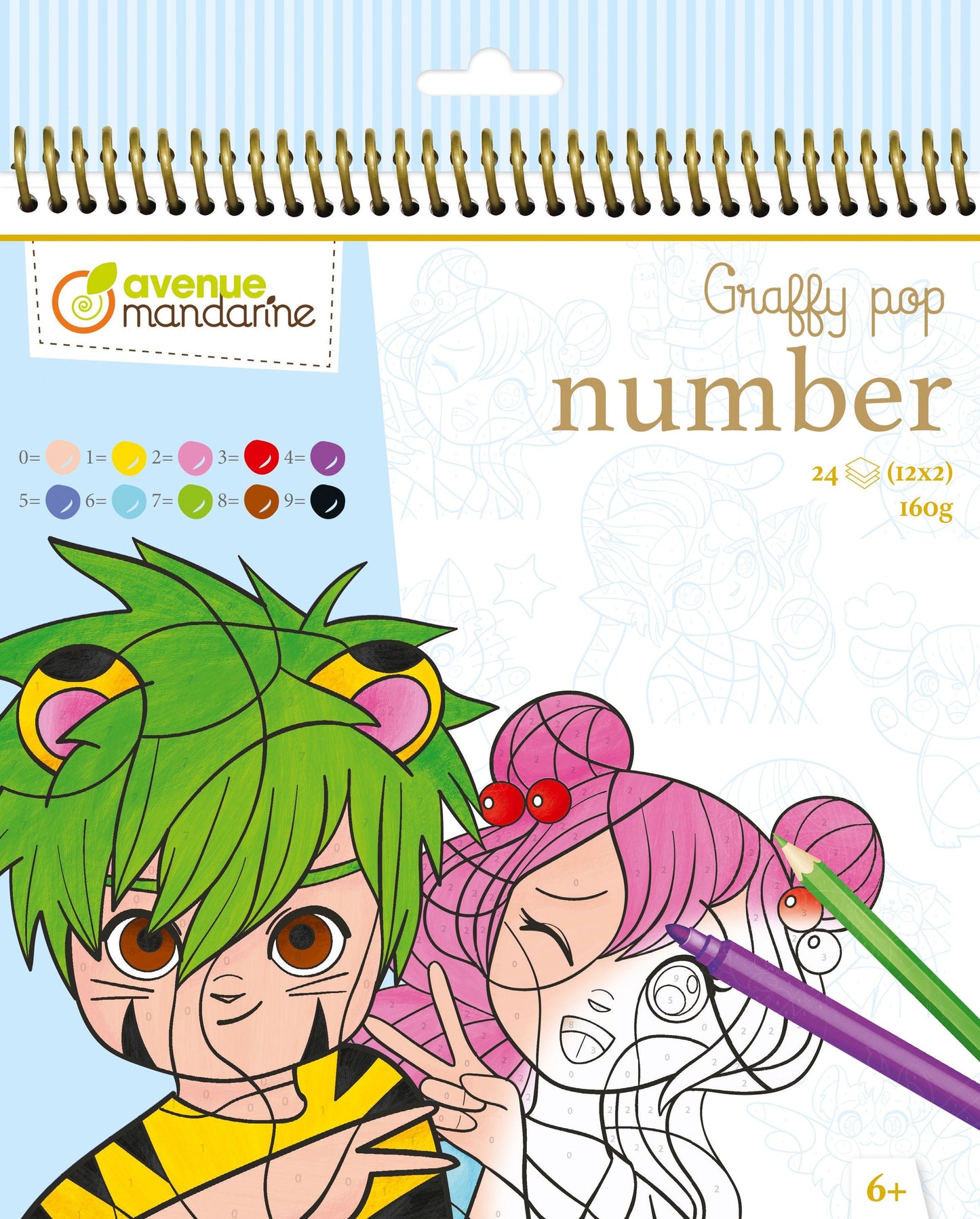 Graffy Pop Number, Manga