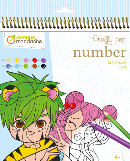 Graffy Pop Number, Manga