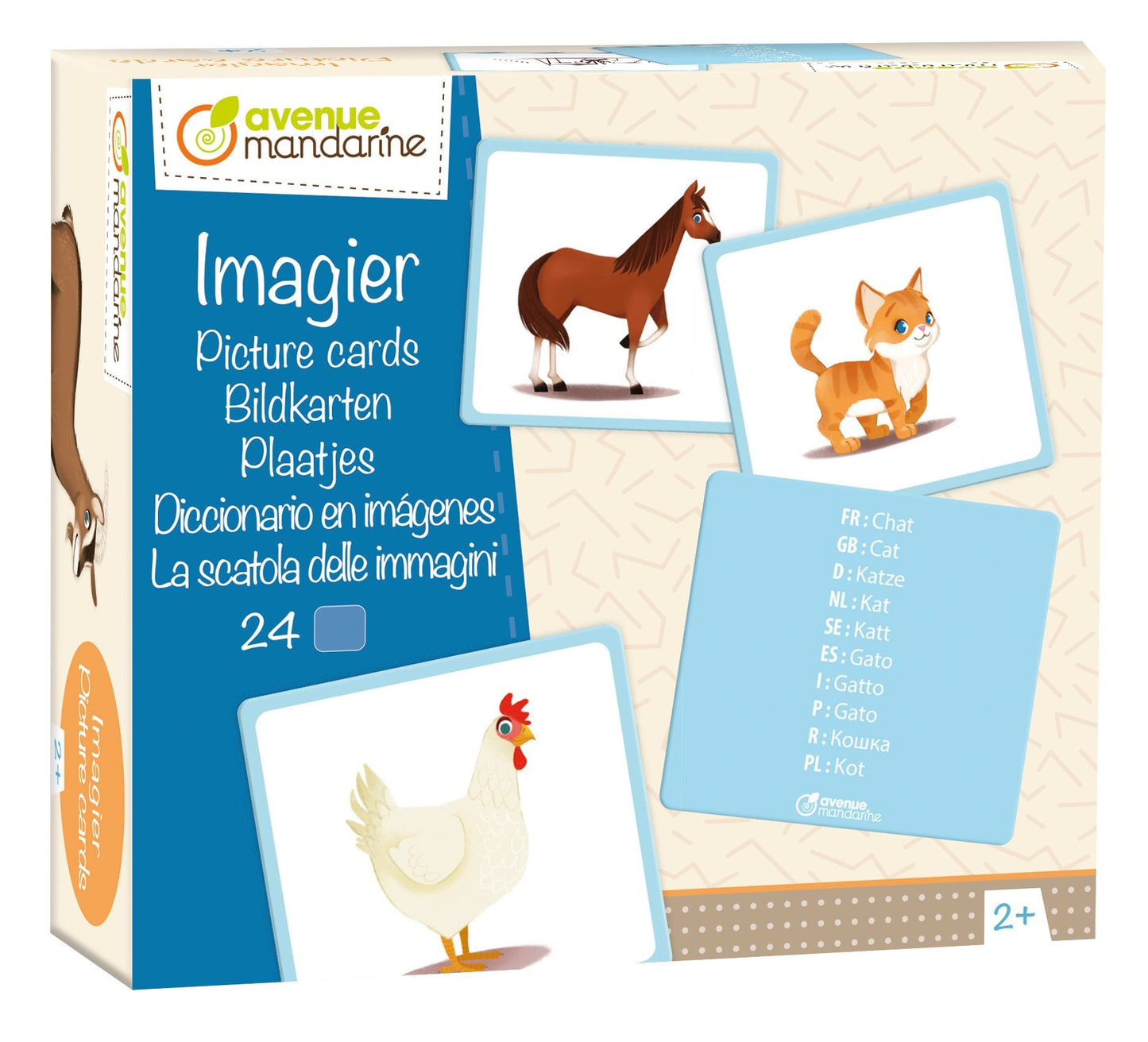Imagier, Animaux familiers