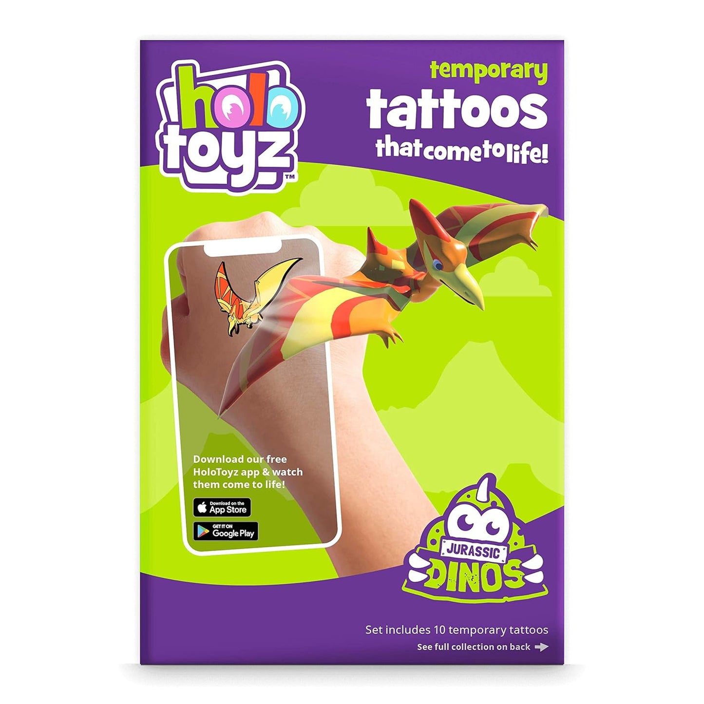 Jurassic Dinos AR Tattoos