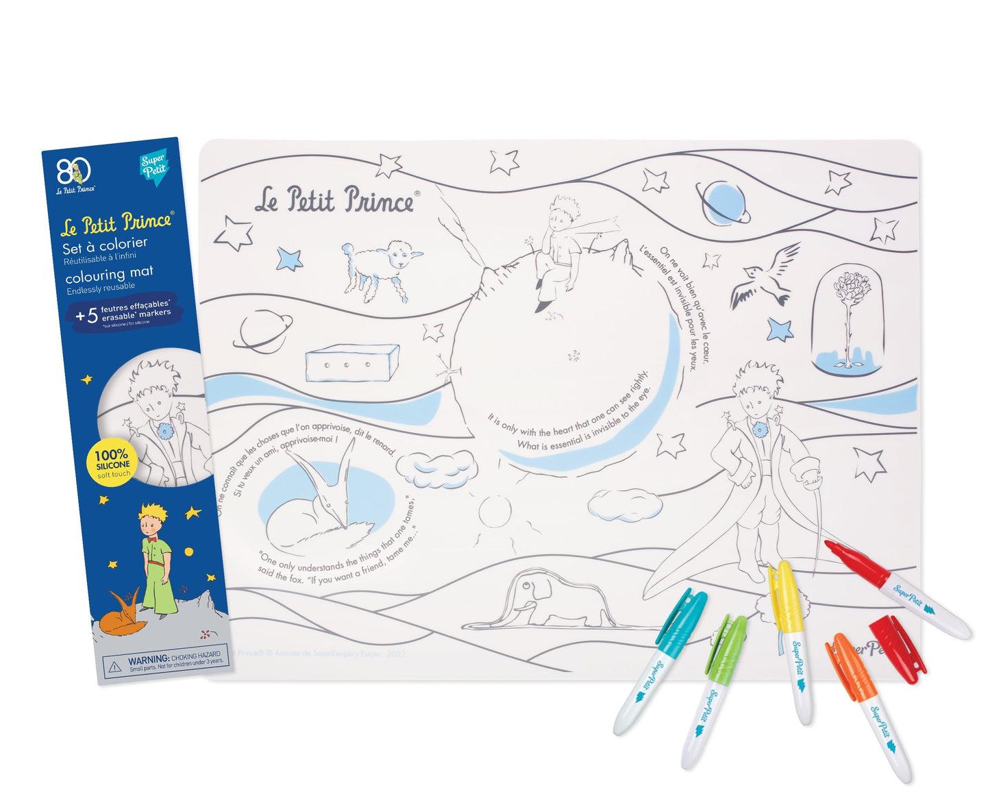set à colorier Le Petit Prince