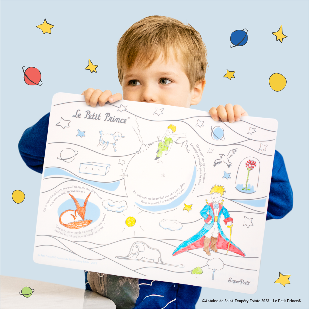 set à colorier Le Petit Prince