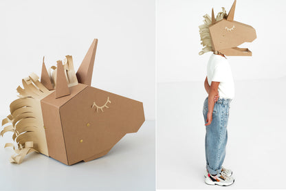 DIY costume licorne