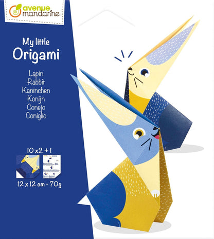 My little Origami, Lapin, 12 x 12 cm, 20F, 70g