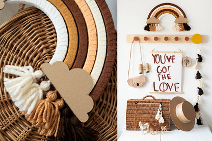 DIY arc-en-ciel naturel