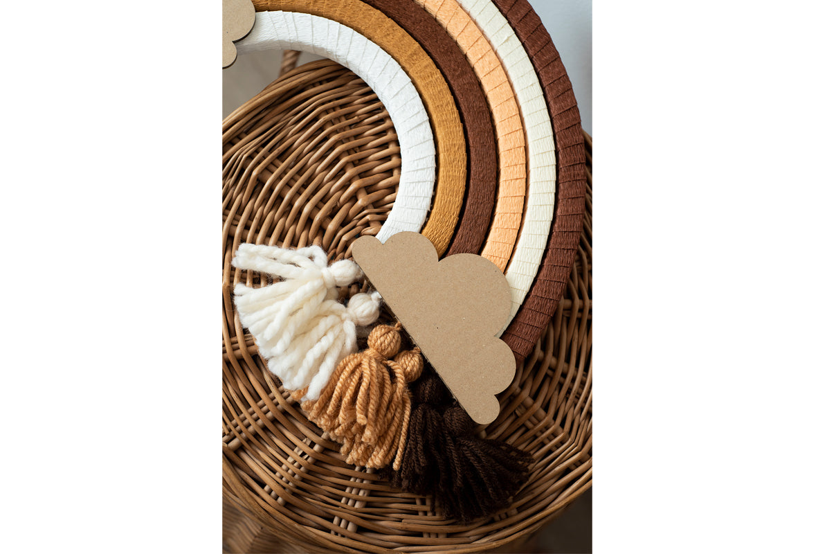 DIY arc-en-ciel naturel