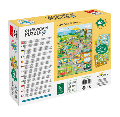 Ville verte - Puzzle d'observation
