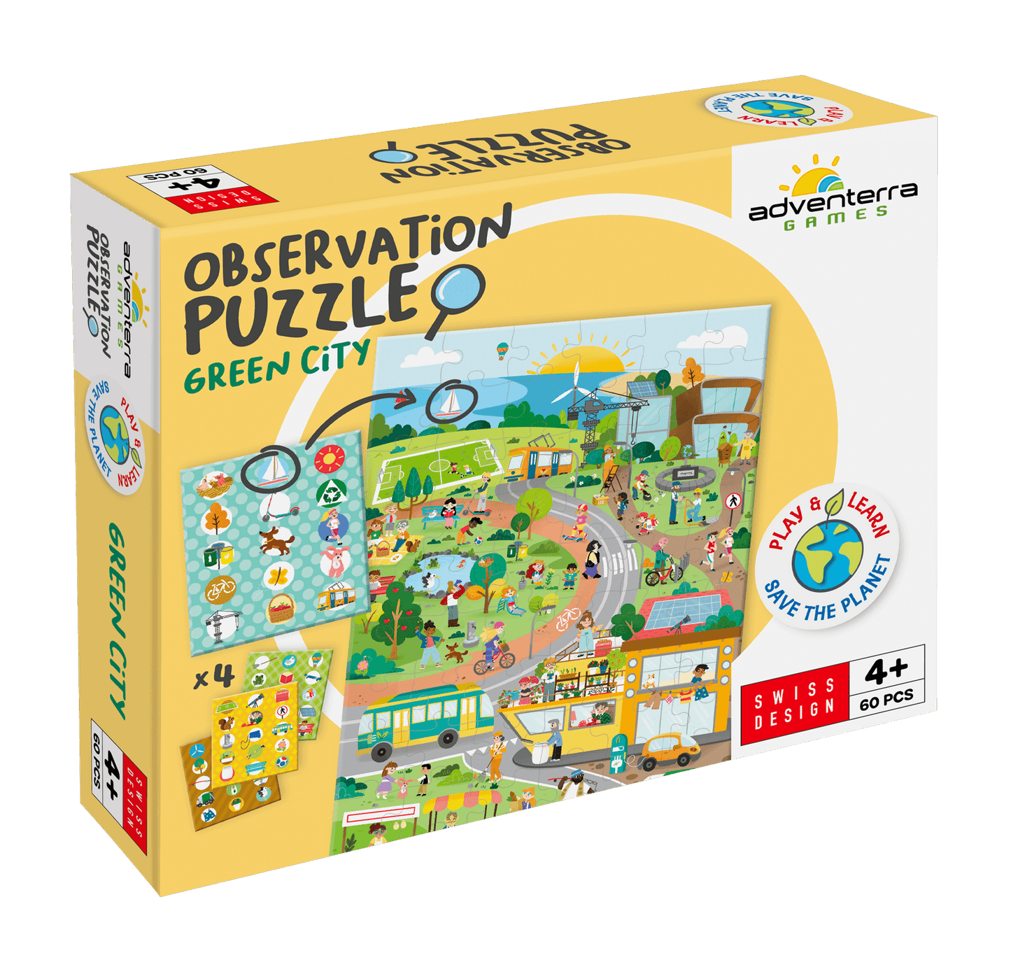 Ville verte - Puzzle d'observation