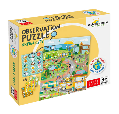 Ville verte - Puzzle d'observation