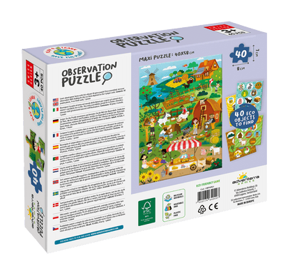 Eco Farm - Puzzle d'observation