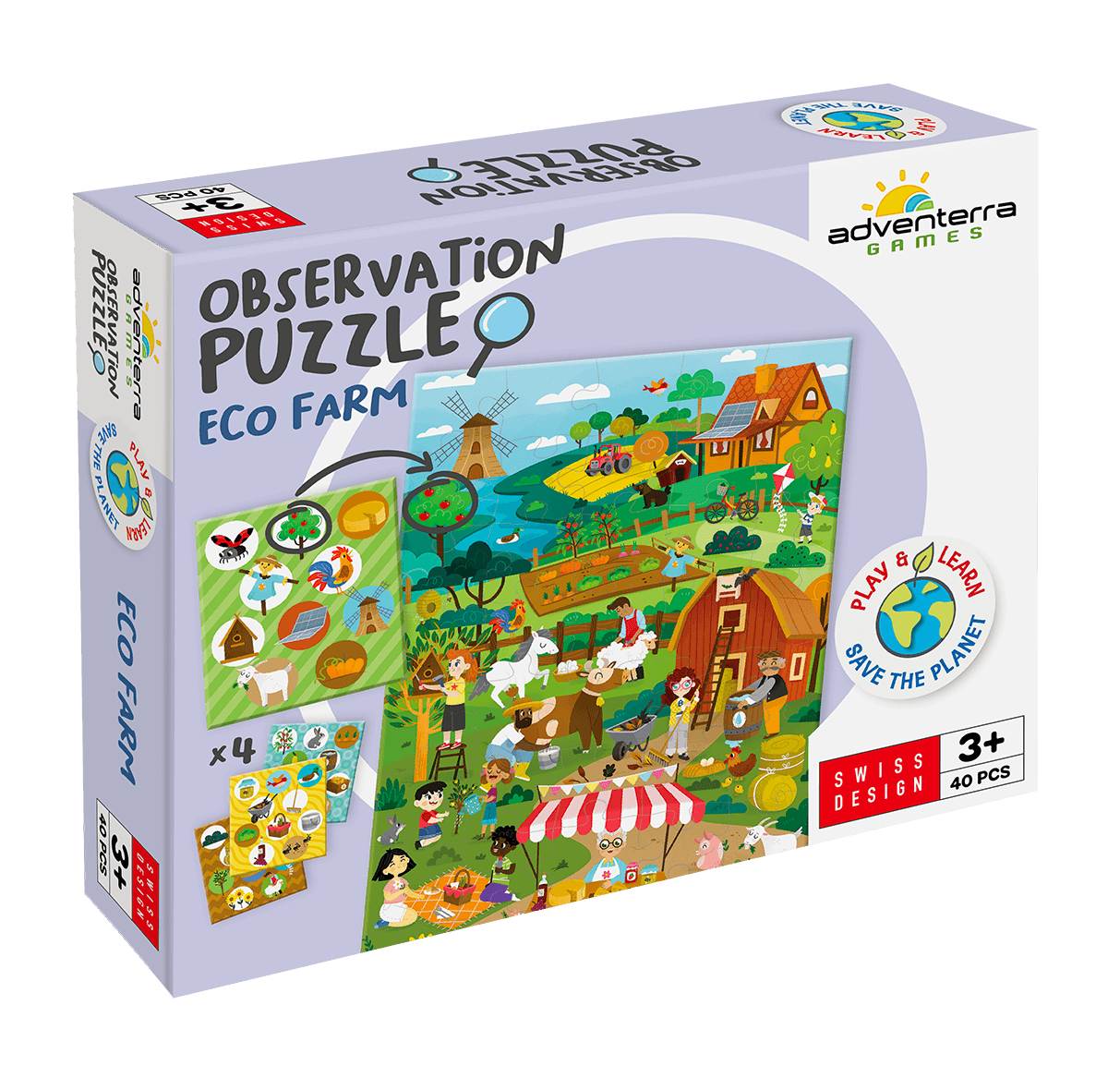 Eco Farm - Puzzle d'observation