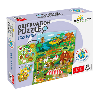 Eco Farm - Puzzle d'observation