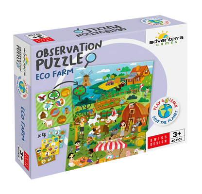 Eco Farm - Puzzle d'observation