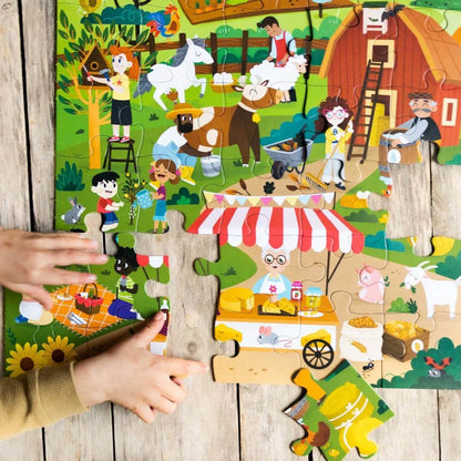Eco Farm - Puzzle d'observation