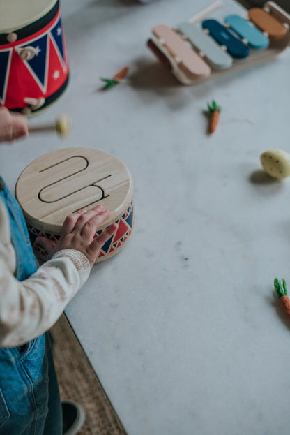 Tambour en bois