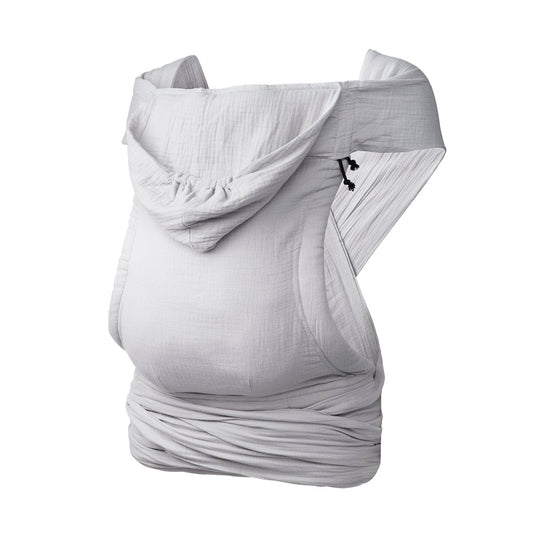 Porte-bébé Mei Tai uni | Gris clair