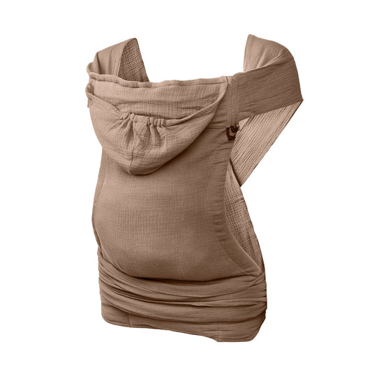 Porte-bébé Mei Tai uni | Taupe