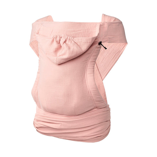 Porte-bébé Mei Tai uni | Vieux rose