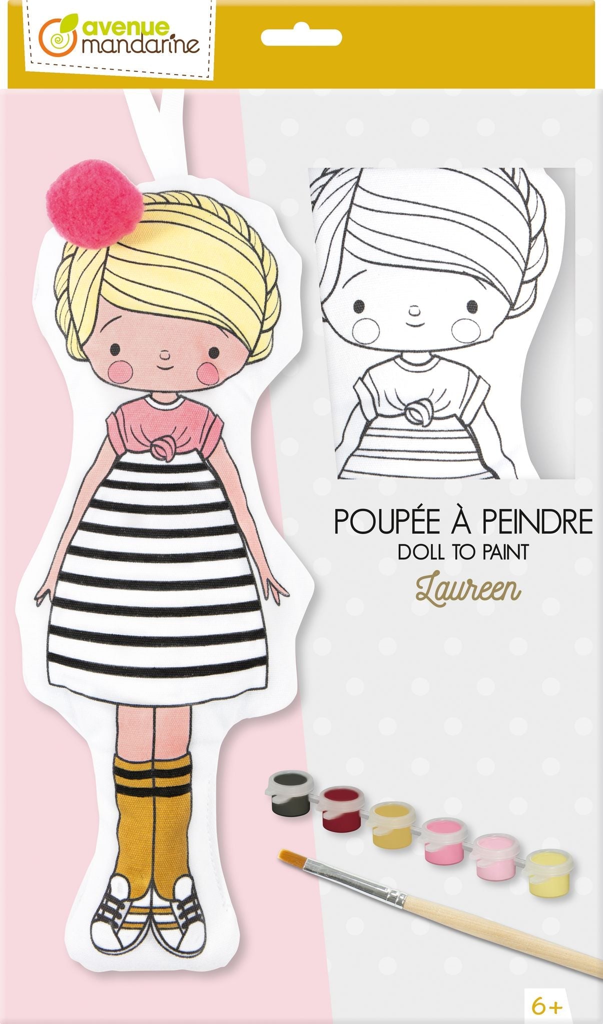 Poupée à peindre, Laureen