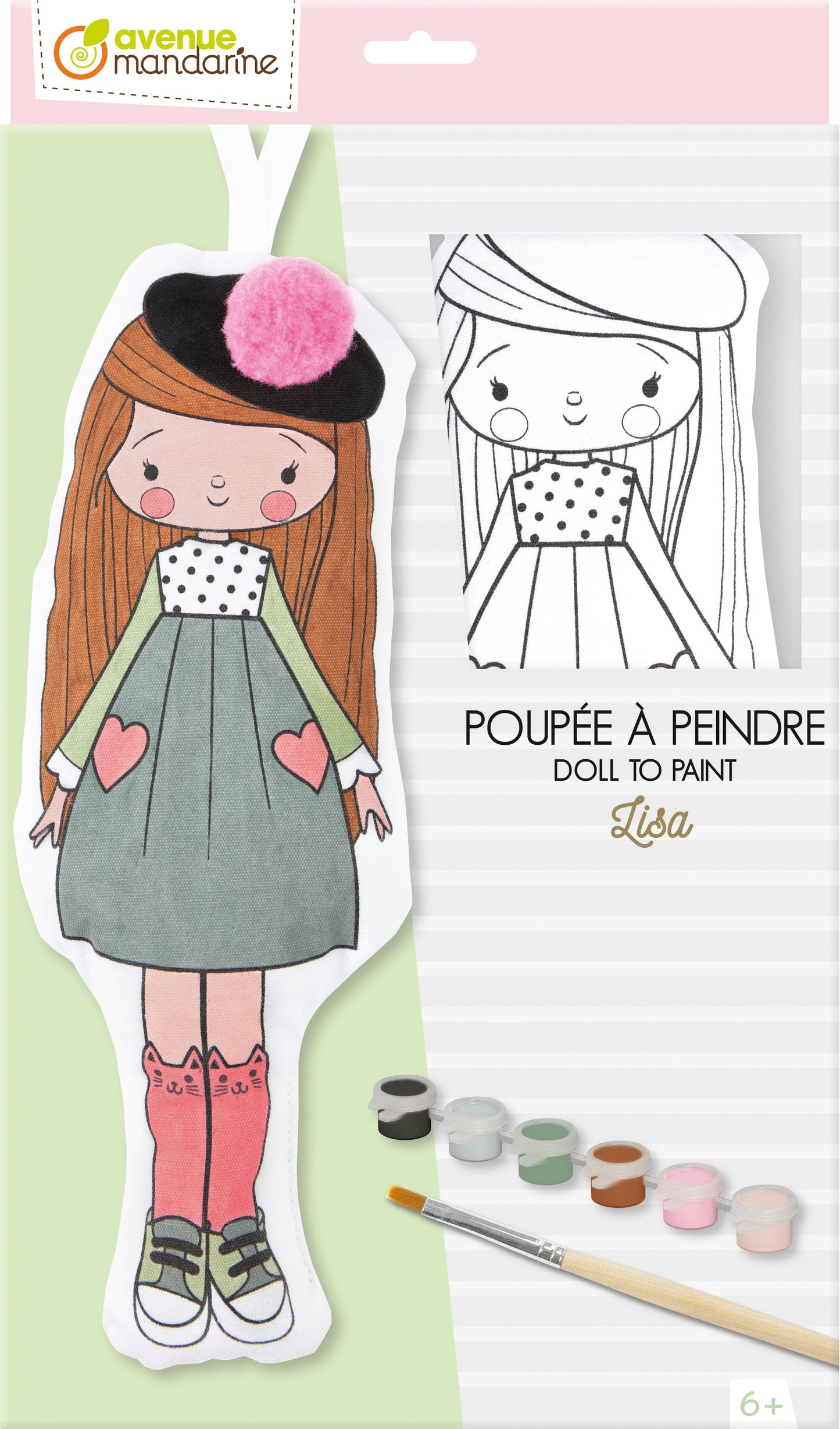 Poupée à peindre, Lisa