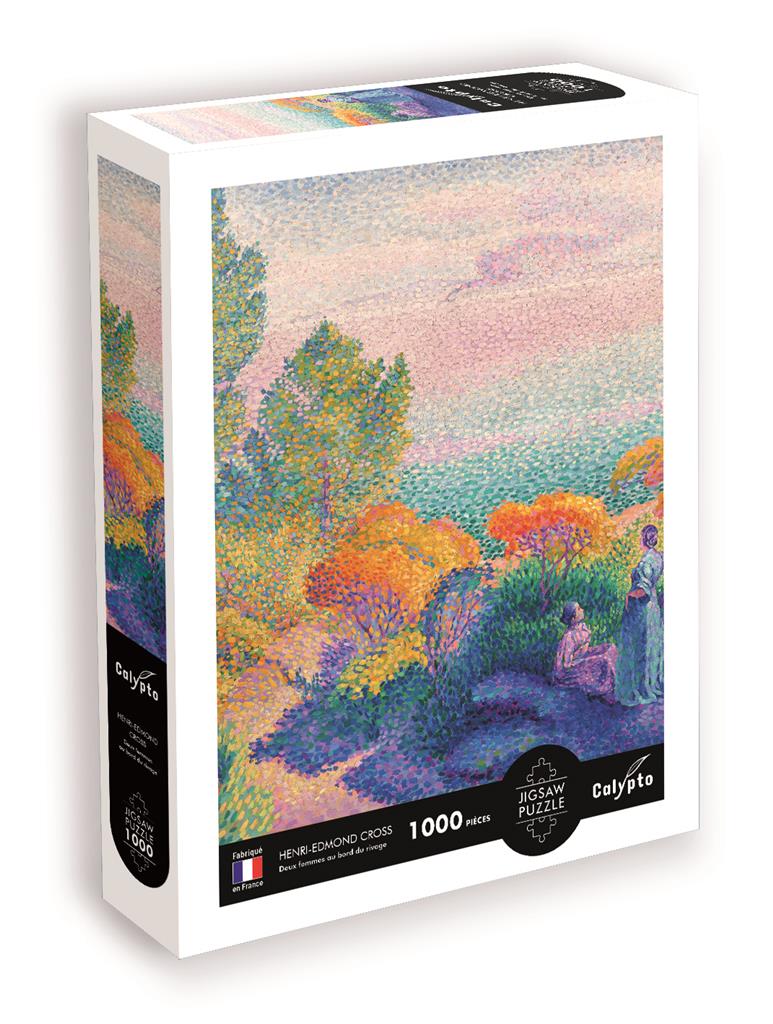 Puzzle 1000 pcs - Deux femmes au bord du rivage