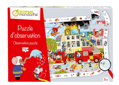 Puzzle d'observation, Pompiers